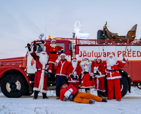 Jõuluvana Preedik ja abilised